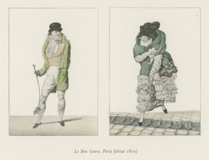 Le Bon Genre, Paris (about 1810) by English School