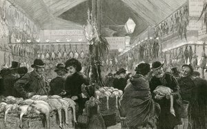 Leadenhall Market at Christmas Time