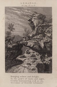 Lebanon, Solomon Song IV, ver 15 by English School