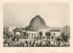 Leicester Square with the Building in Which Mr. Wyld