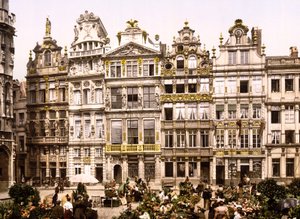 Les Vieilles Maisons de la Grande Place, Brussels by English School
