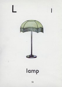 Letter L, lamp
