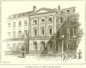 Lichfield House, St. Jamess Square, London by English School