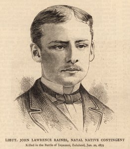Lieutenant John Lawrence Raines, Natal Native Contingent
