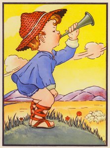 Little Boy Blue, come blow your horn by English School