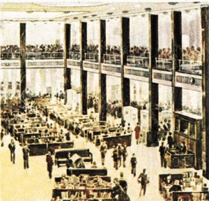 Lloyds Building in 1965 by English School