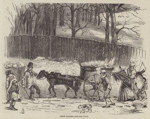 London Ice-Carts by English School