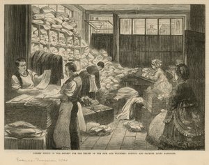 London Office of the Society for the Relief of the Sick and Wounded by English School