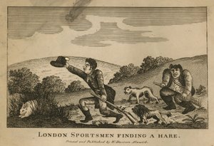 London Sportsmen Finding a Hare