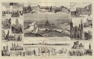 London to Paris, Notes from an Artist