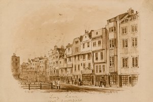 Long Lane, West Smithfield, 1840 by English School