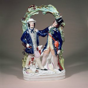 Longton Hall group by Sampson Smith, c.1850