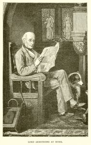 Lord Armstrong at Home by English School