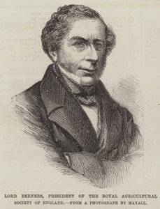 Lord Berners, President of the Royal Agricultural Society of England by English School