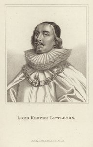 Lord Keeper Littleton by English School
