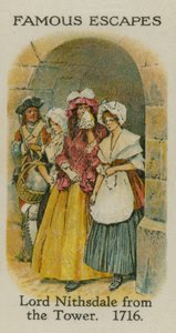 Lord Nithsdale from the Tower, 1716 by English School