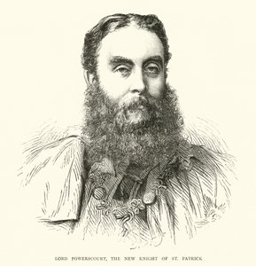 Lord Powerscourt, the New Knight of St Patrick