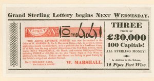 Lottery Advertisement by English School