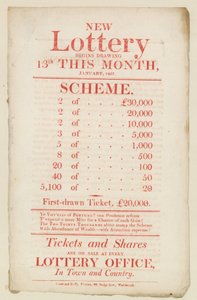 Lottery Advertisements by English School