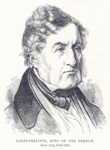 Louis-Philippe, King of the French by English School