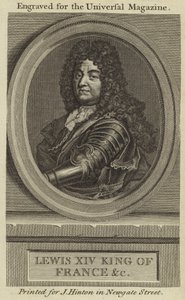 Louis XIV, King of France by English School
