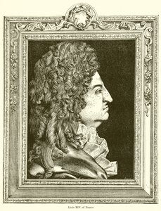 Louis XIV of France by English School