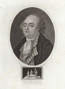Louis XVI King of France by English School
