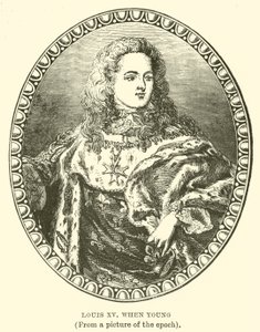 Louis XV when Young by English School