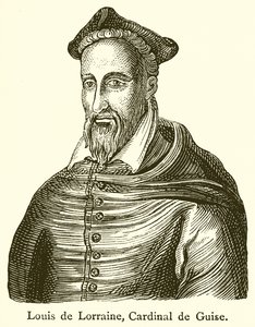 Louis de Lorraine, Cardinal de Guise by English School