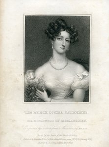 Louisa Catherine Osborne, Duchess of Leeds when Marchioness of Carmarthen, 1830 by English School