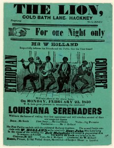 Louisiana Serenaders at the Lion, Hackney