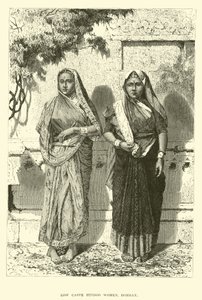 Low Caste Hindoo Women, Bombay by English School