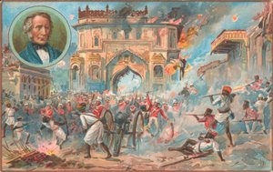 Lucknow, Indian Mutiny, 1857 by English School
