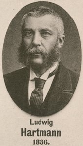 Ludwig Hartmann (engraving) by English School
