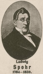 Ludwig Spohr by English School