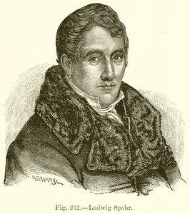 Ludwig Spohr by English School