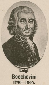 Luigi Boccherini by English School