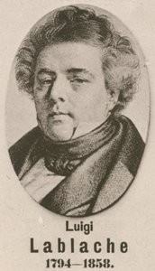 Luigi Lablache by English School