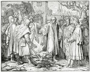 Luther Burns the Pope