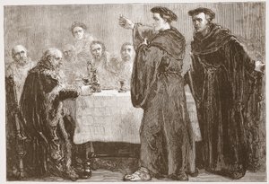 Luther challenging Carlstadt to write against him by English School