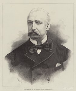 M Felix Faure, the New President of the French Republic by English School