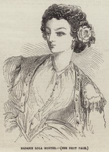 Madame Lola Montes by English School