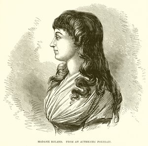 Madame Roland by English School