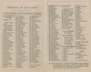 Madame Tussaud & Sons Exhibition Catalogue for 1875 by English School