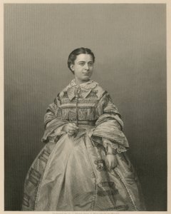 Mademoiselle Piccolomini, opera singer by English School