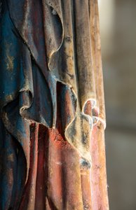 Madonna and Child of the Nave (detail) by English School