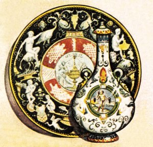 Majolica by English School
