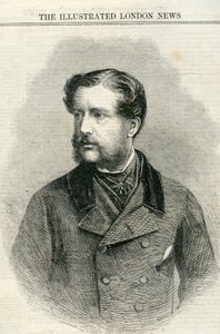 Major Charles Nasmyth (1825-61) from The Illustrated London News July 13th, 1861 by English School