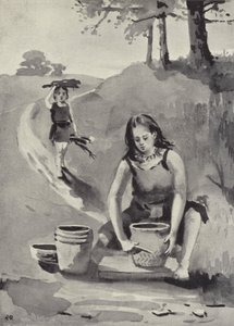 Making Pottery by English School