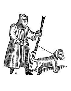 Man Walking his Dog